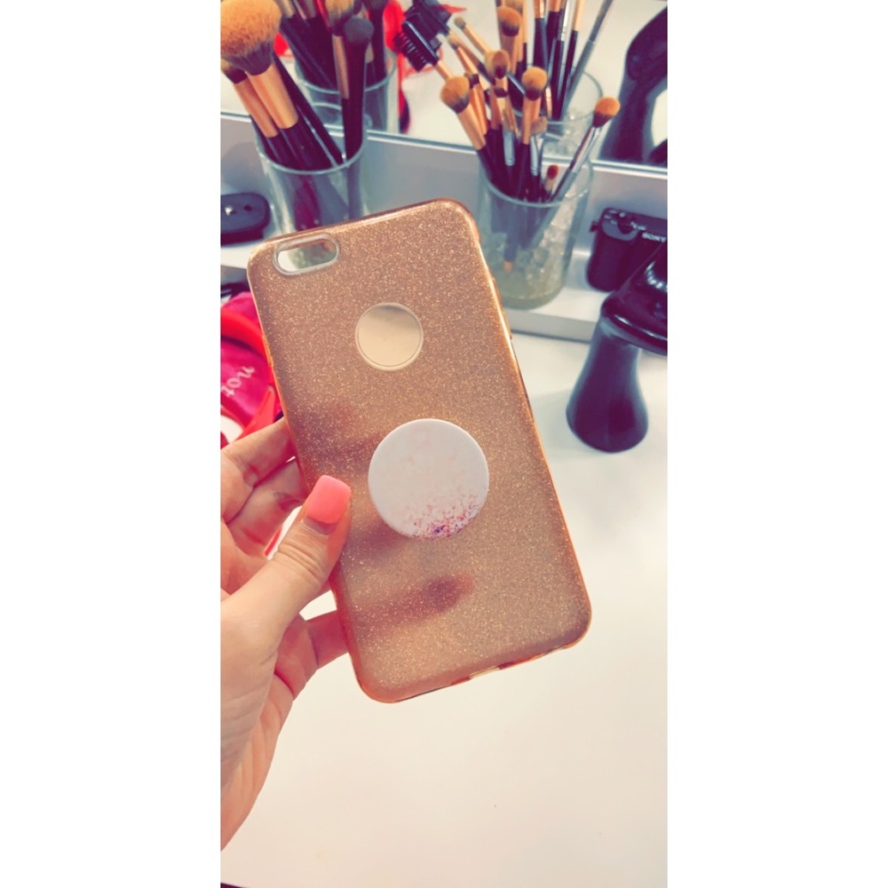 Iphone 6plus case & pop-socket